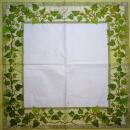 043 Plants - 4 ply - ppd - Handkerchief